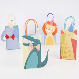 Sacs cadeaux animaux (x8)