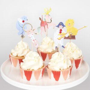 Kit cupcake cirque (x24 toppers)