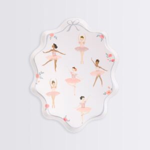 Grandes assiettes Ballerine (x8)