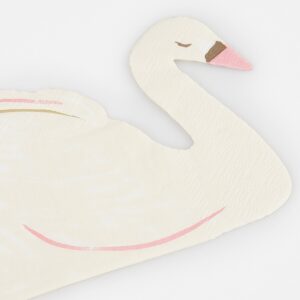 Serviettes cygne (x16)