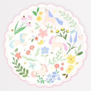 Grandes assiettes Licorne