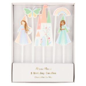 Bougies princesse (x5)