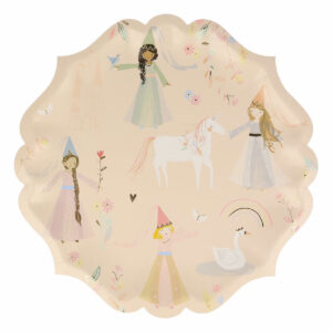 Grandes assiettes princesse (x8)