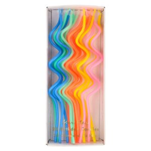 Bougies swirly mixtes (x20)