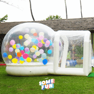 Bouncy bubble house