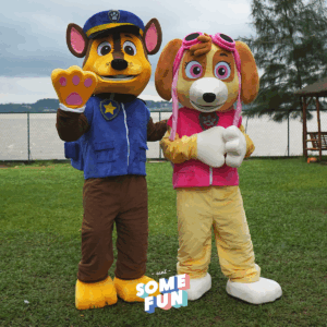 Mascottes Chase et Stella - Paw patrol