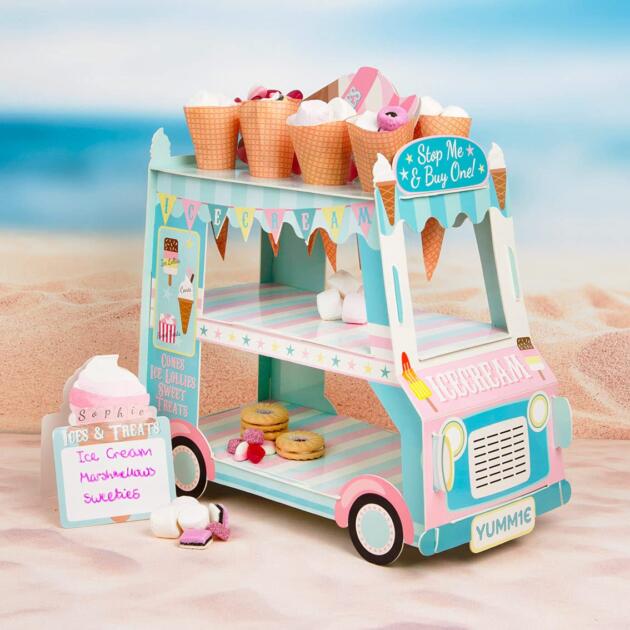 Présentoir camion de glaces