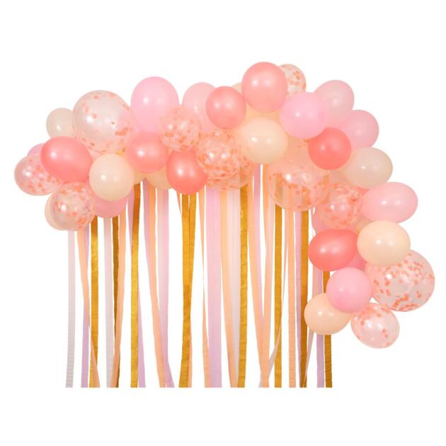 Arche de ballons roses (x50 ballons)