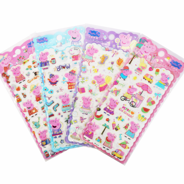 Stickers Peppa Pig x4