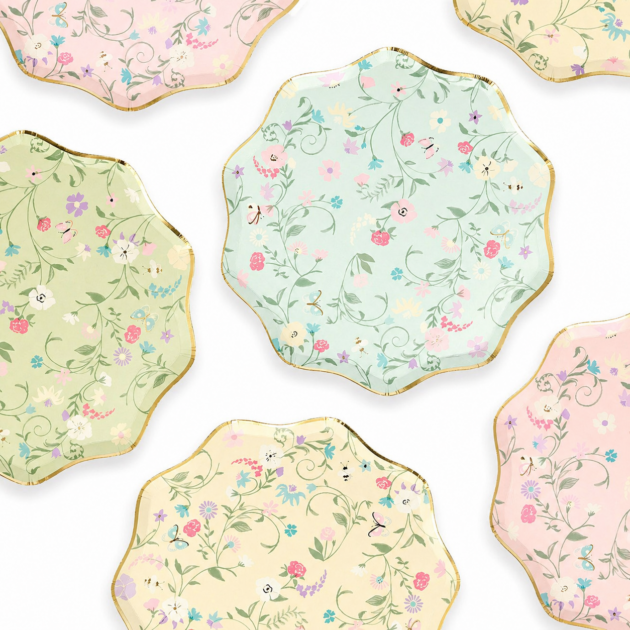 Assiettes à dessert Ladurée x8