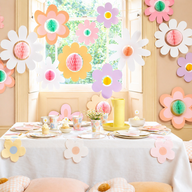 Guirlande fleurs groovy