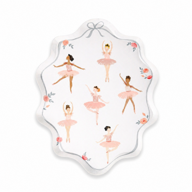 Assiettes ballerine x8