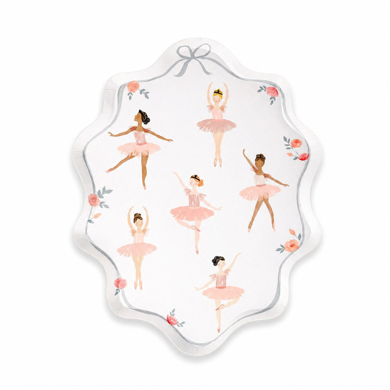 Assiettes ballerine x8