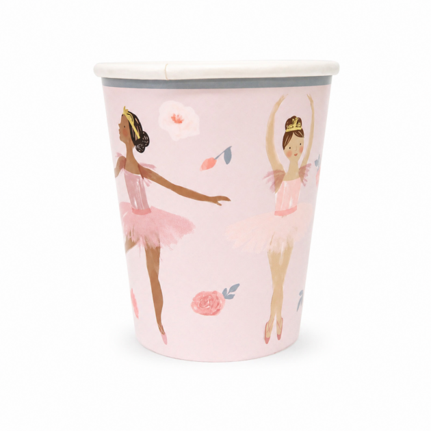 Gobelets ballerine x8