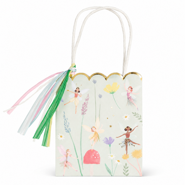 Sacs cadeaux fées x8