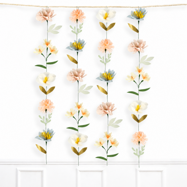 Mur de fleurs