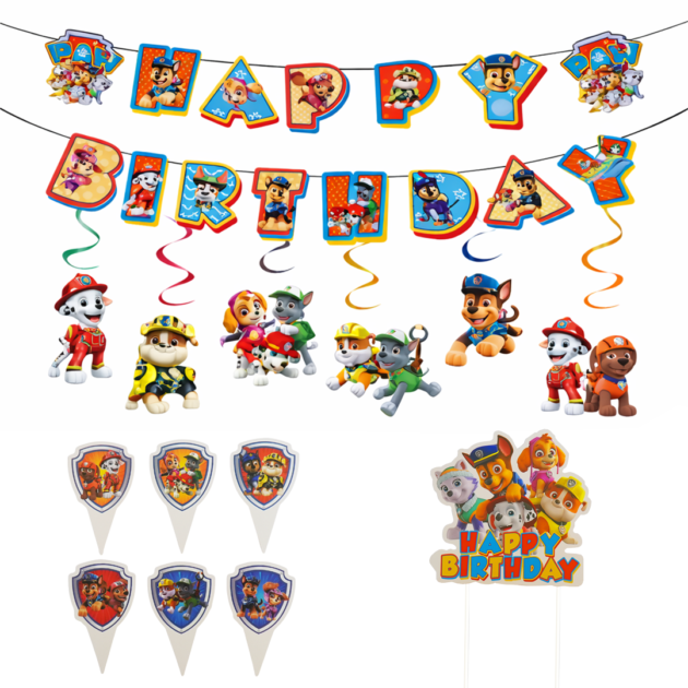 Kit déco Paw Patrol