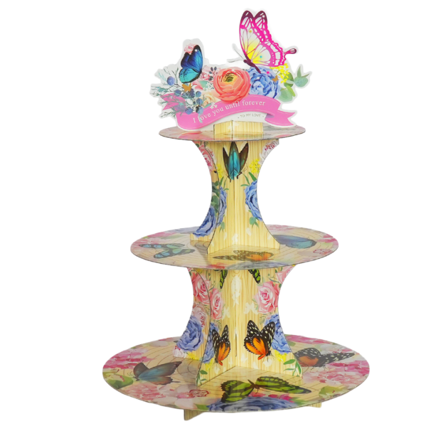 Présentoir papillons