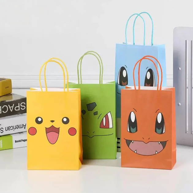 Sacs cadeau Pokémon x8