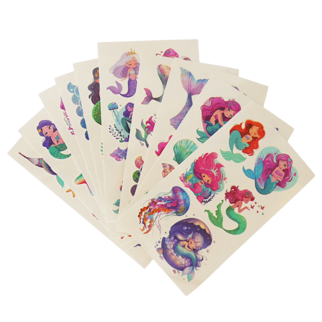 Tatouages sirènes x10