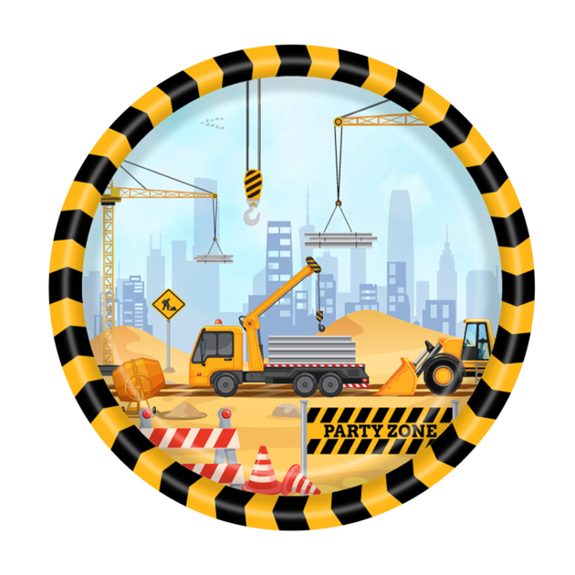 Grandes assiettes construction x16