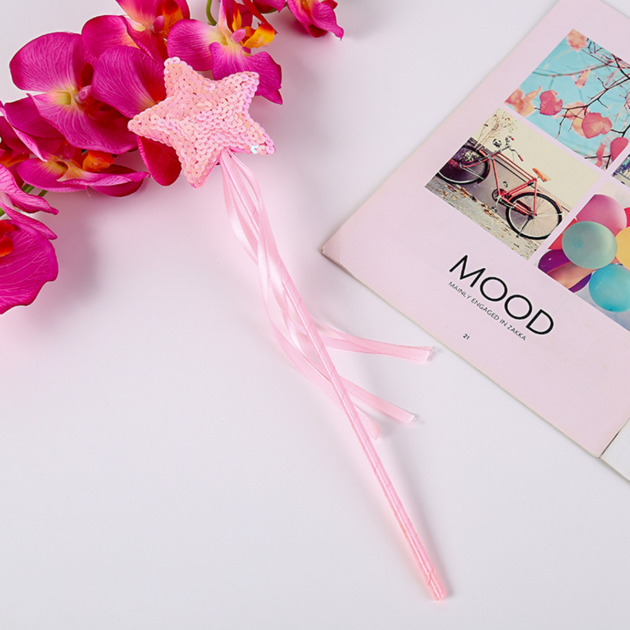 Baguette magique rose