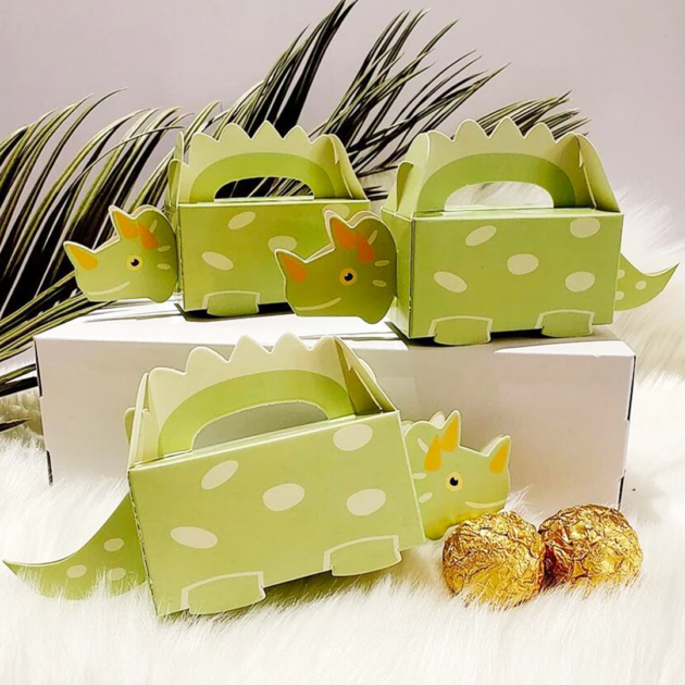 Boite à bonbons dinosaures x10