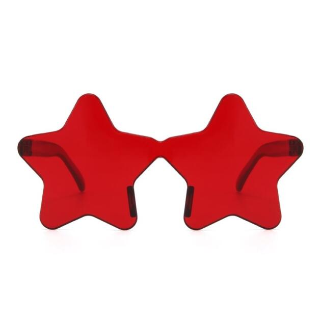 Lunette étoiles rouges