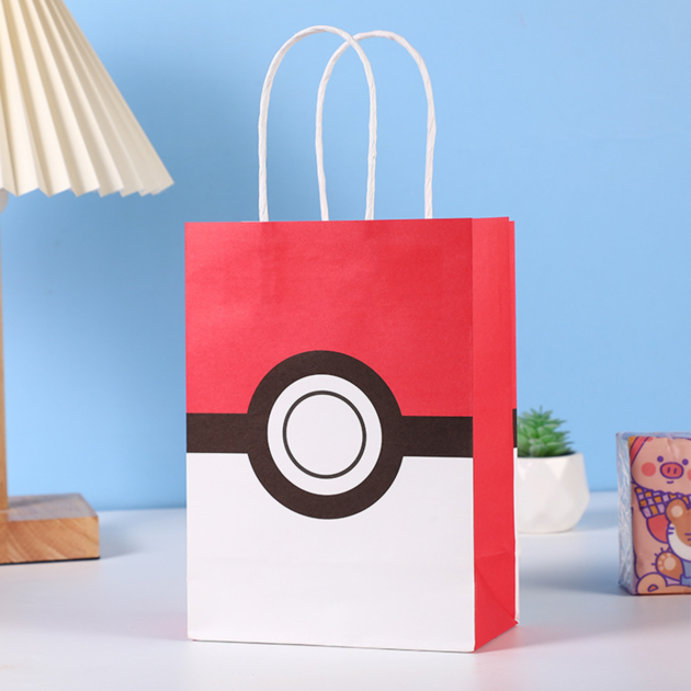Sacs cadeaux Pokeball x12