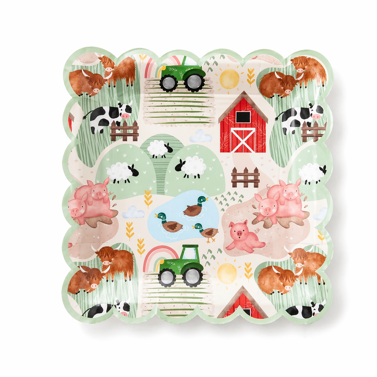 Kit vaisselle animaux de la ferme – Image 2