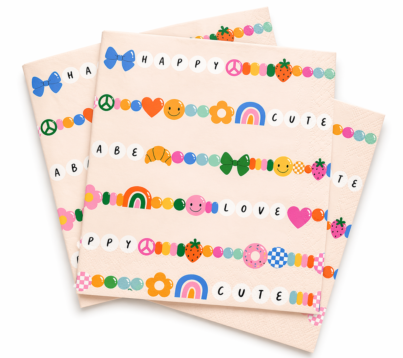 Serviettes retro x16