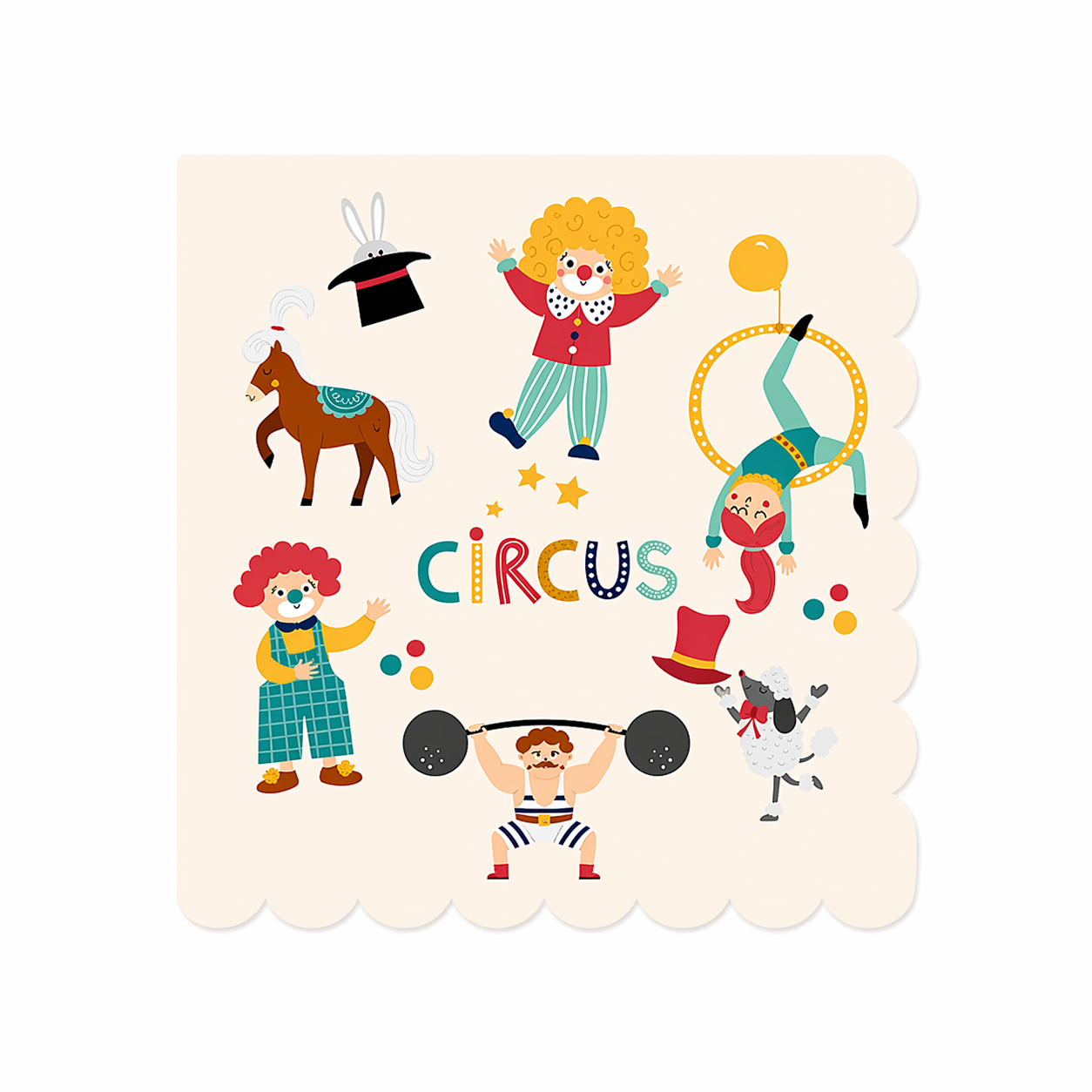 Kit vaisselle cirque – Image 4