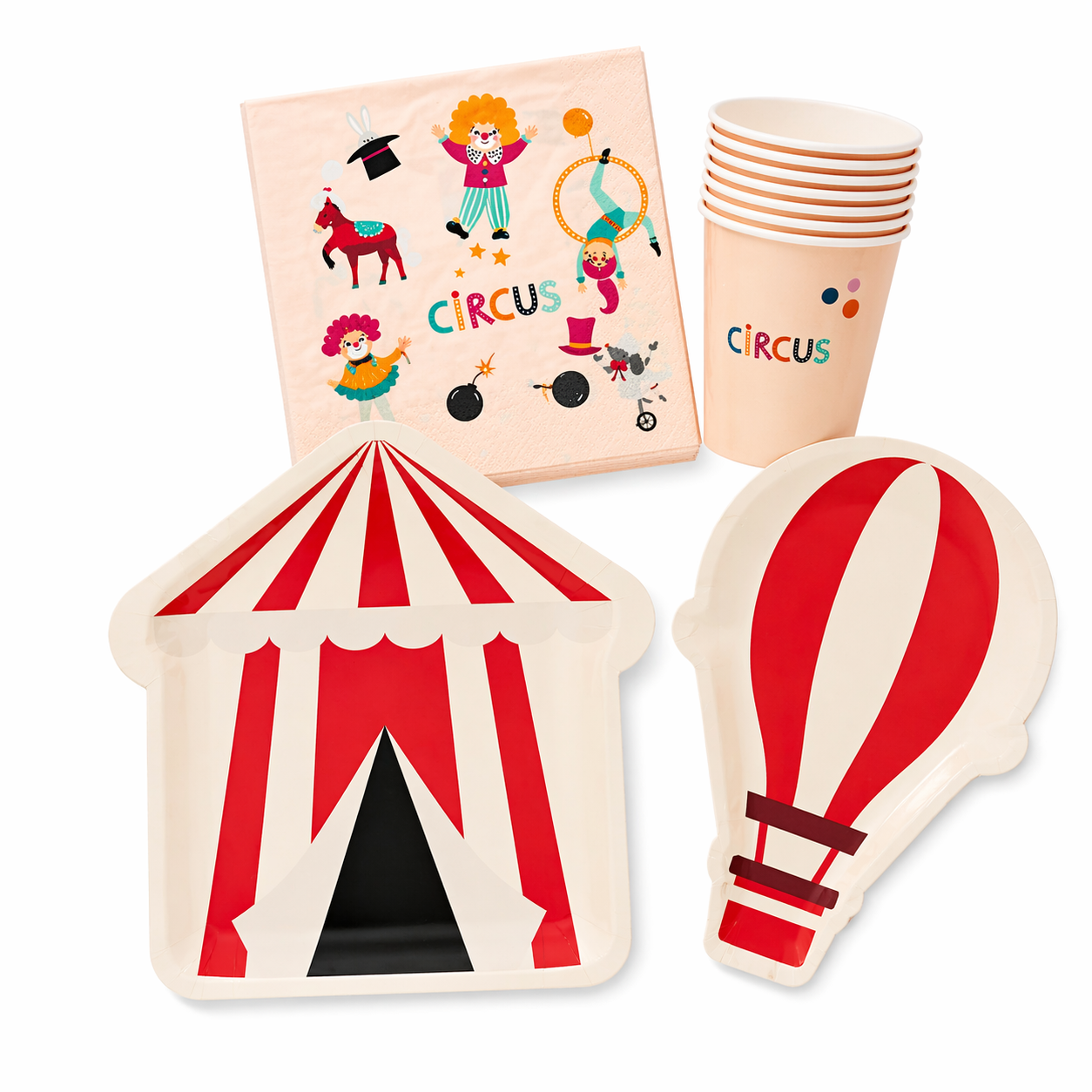 Kit vaisselle cirque