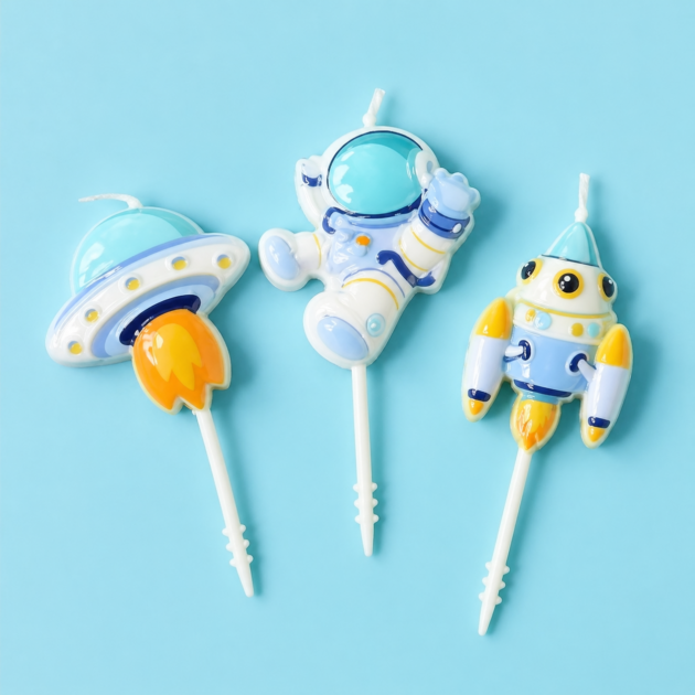 Bougies astronaute