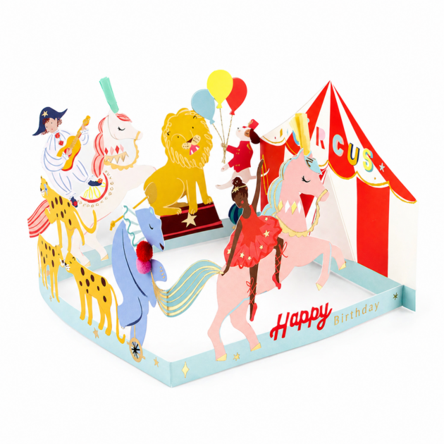 Carte animaux du cirque