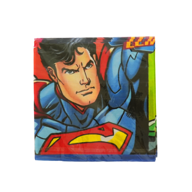 Serviettes super-héros x16