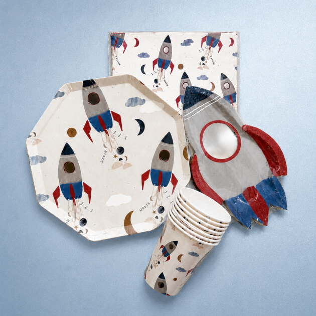 Kit vaisselle astronaute
