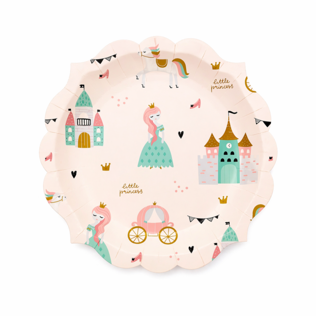 Assiettes princesse x10