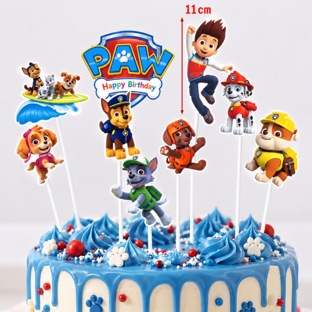 Toppers Paw Patrol x9